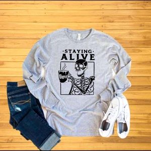 Stayin’ Alive Graphic Tee